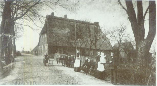 Das Gasthaus Imhoff um 1902