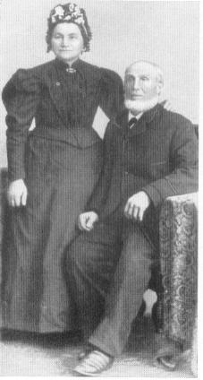 Eigentümer um 1890: Grönlandfahrer Diedrich Meier und Aleith, geb Kruse