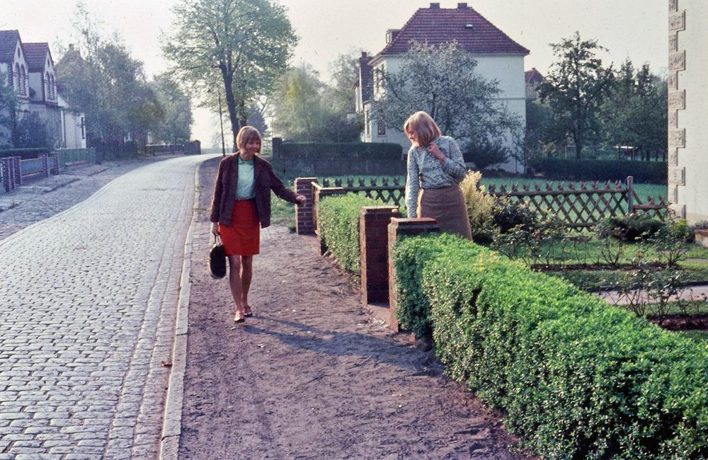 Grambkermoorer Landstraße vor Hs.35 / 1967 © Foto: Bernhard Meier