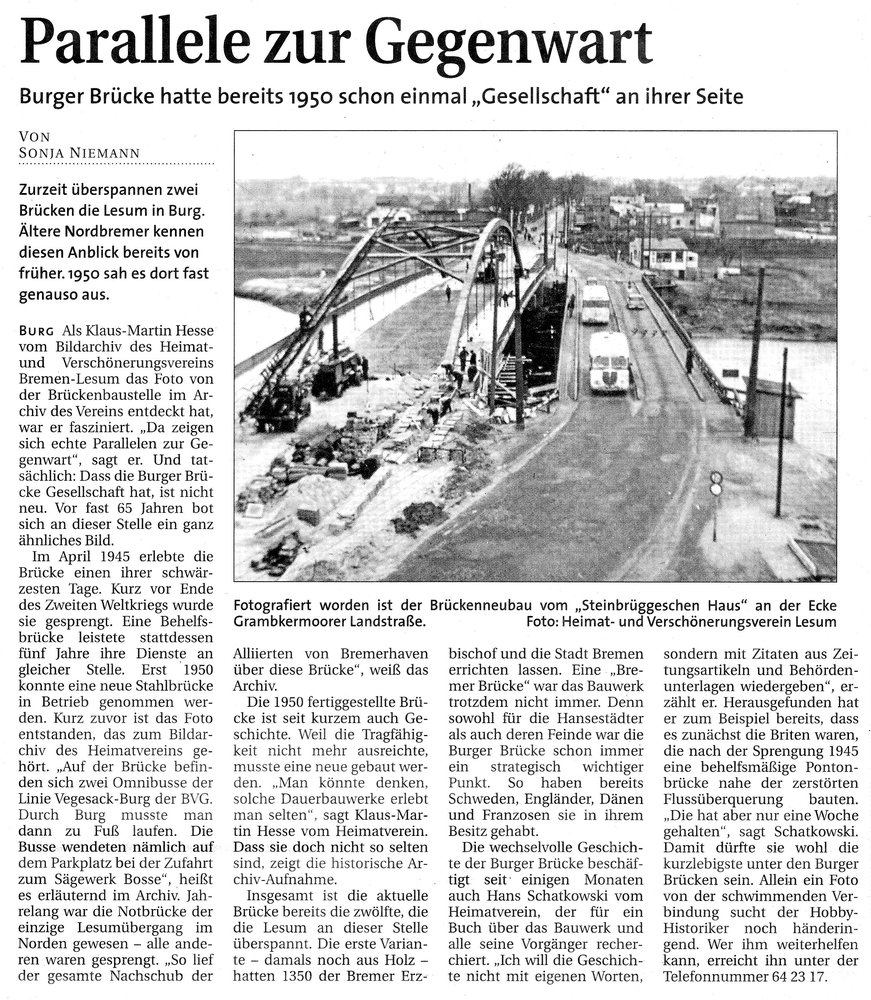 Weser Report vom 24. März 2013