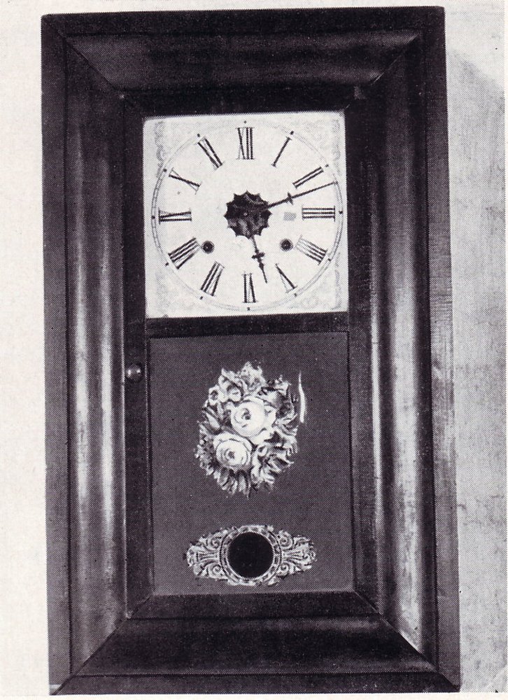 Wanduhr, um 1850 aus dem Haus Mittelsbüren 15 Mittelsbüren 13