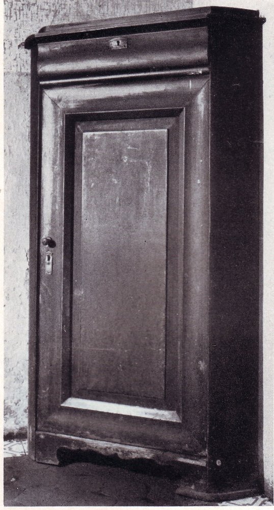 Eckschrank um 1850, aus dem Haus Mittelsbüren 21 Mittelsbüren 22