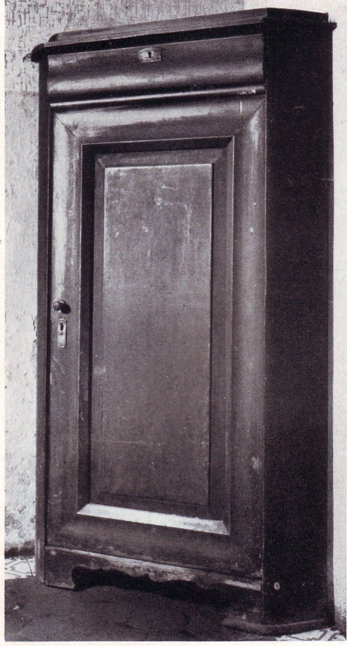 Eckschrank um 1850, aus dem Haus Mittelsbüren 21 Mittelsbüren 22