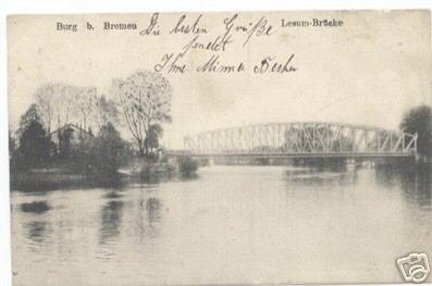 Burger Brücke um 1907