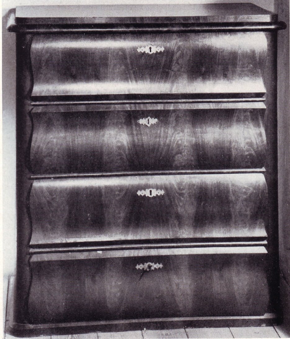Kommode, um 1840, aus dem Hause Mittelsbüren 30 Niederbüren 3