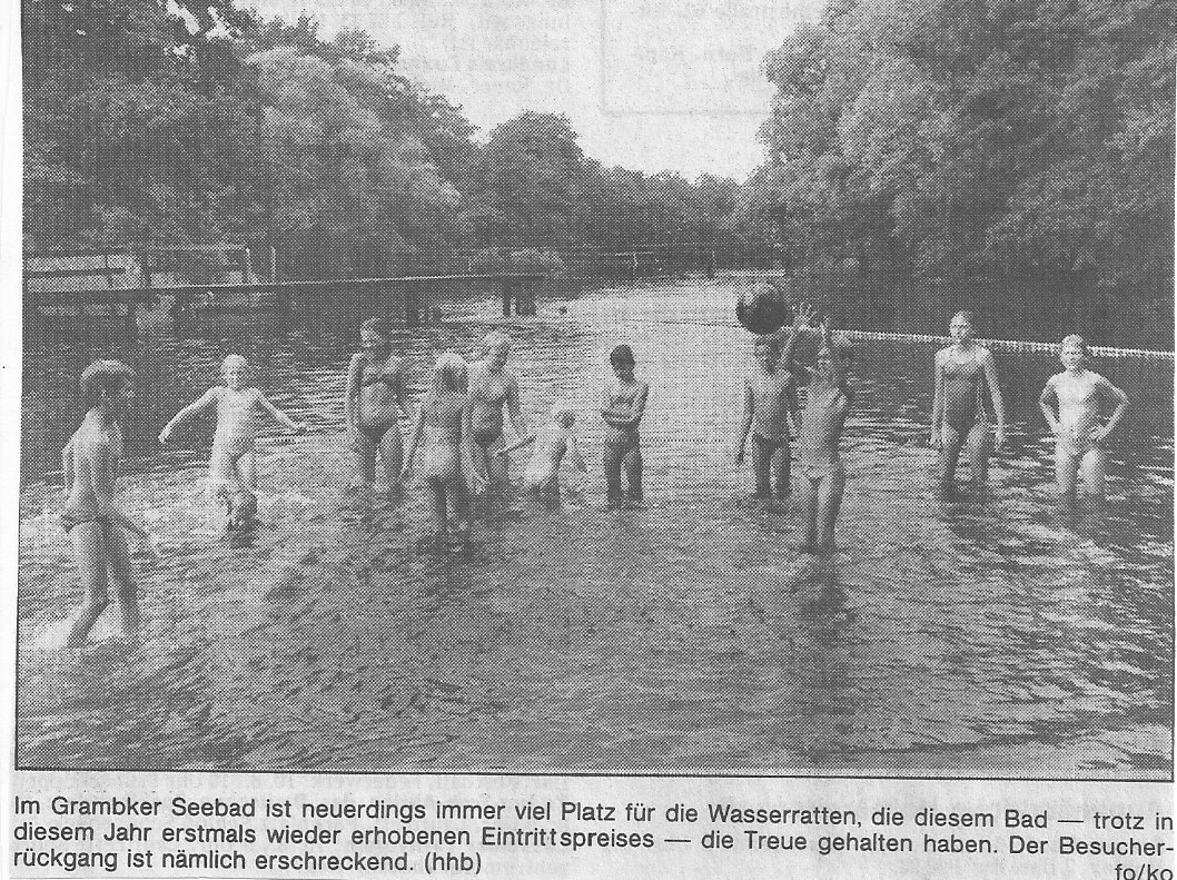 oben: Norddeutsche 9. August 1986