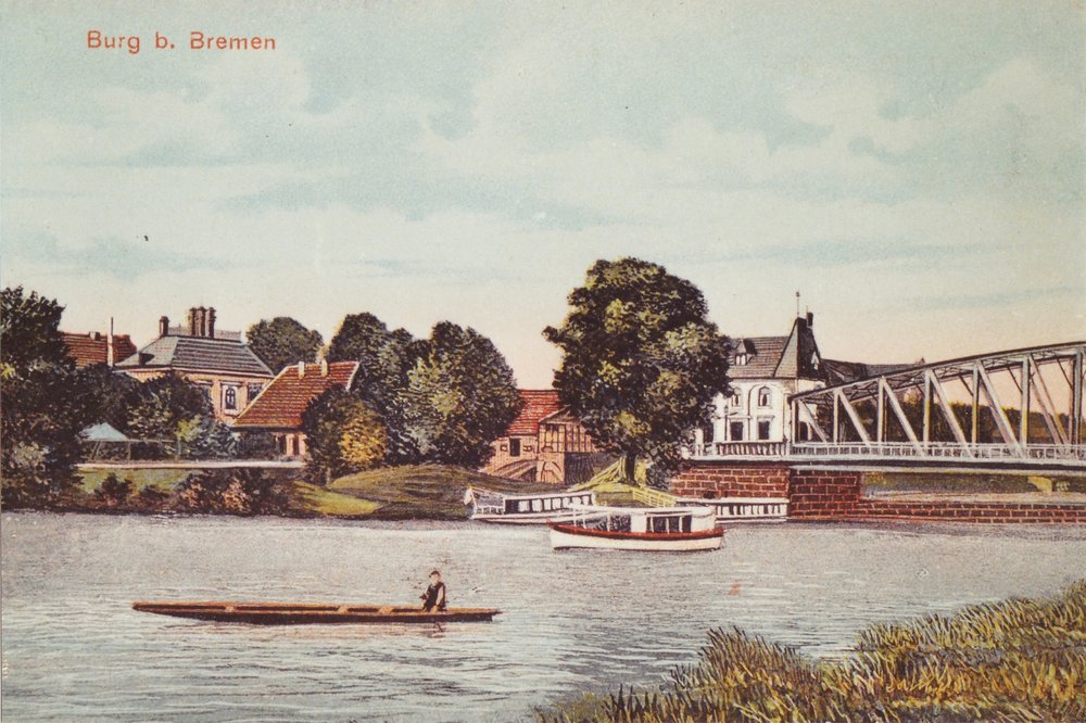 Burg - Postkarte