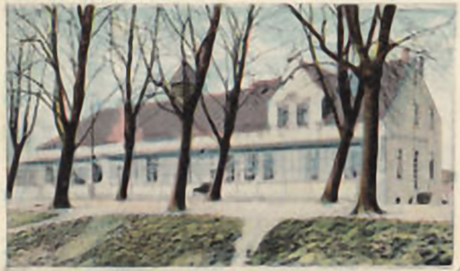 Die "Sachsenburg" an der Grambker Chaussee / Grambker Kirchweg