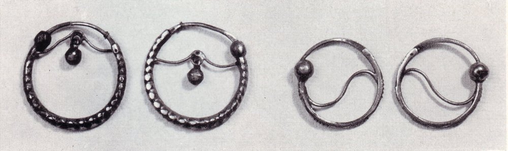 Silberne Ohrringe aus Osterort und Mittelsbüren Mittelsbüren 21 & Niederbüren 8