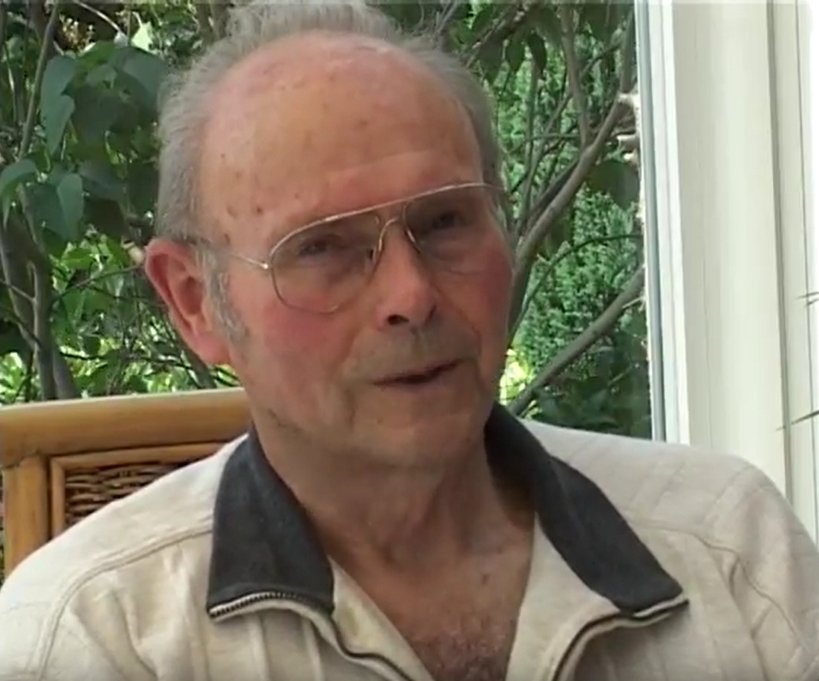Herbert Ehrhard, letzter Lehrer der Mittelsbürener Schule