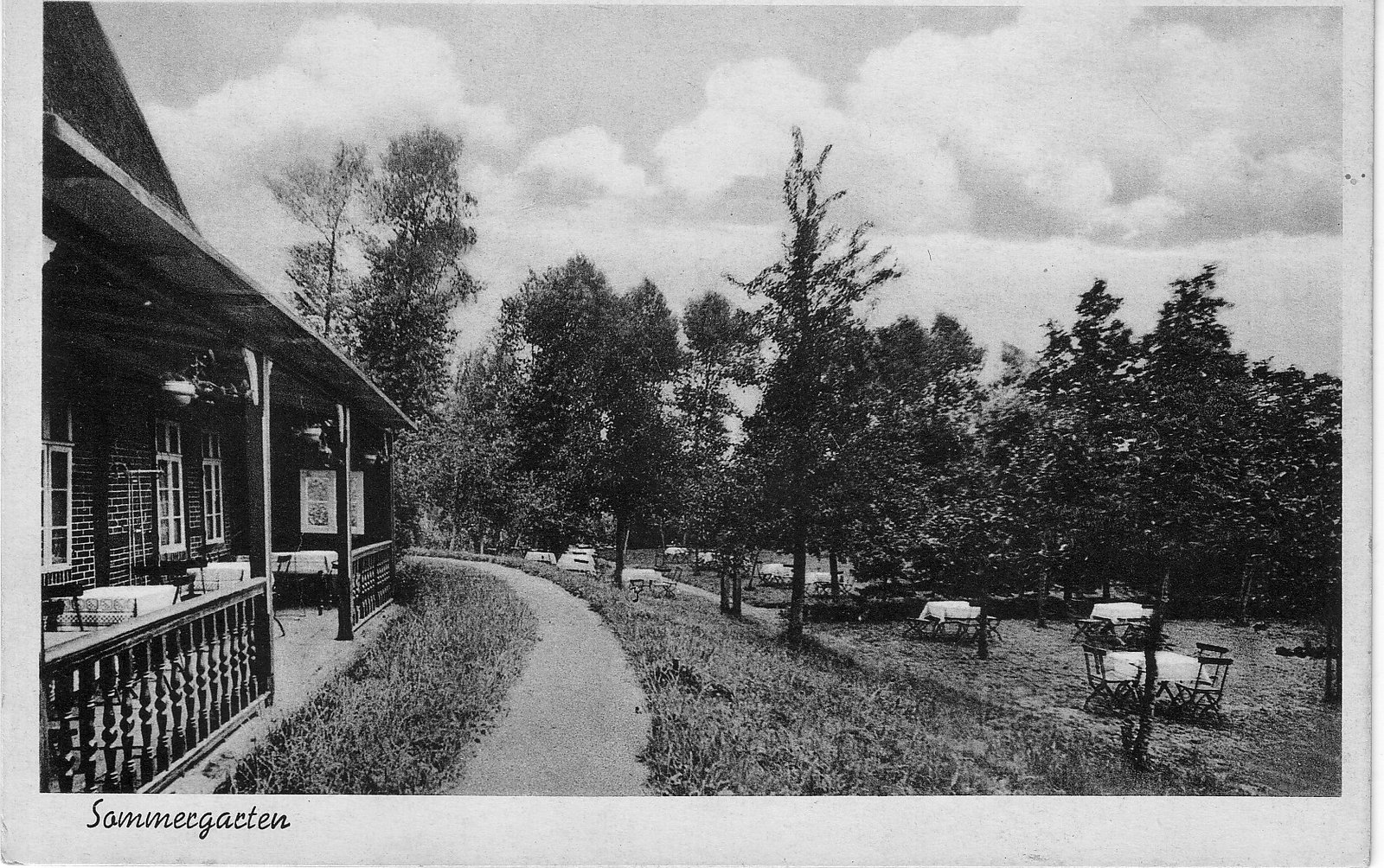 Wasserhorst, von Postkarte gescannt
