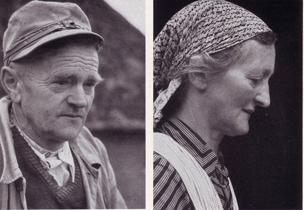 Der Bauer Diedrich Heumann und Anna (Adele) Heumann , geb Hüttenmeyer