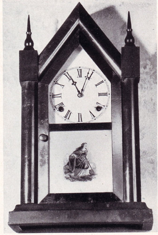 Wanduhr, um 1850 aus dem Haus Mittelsbüren 13 Niederbüren 3