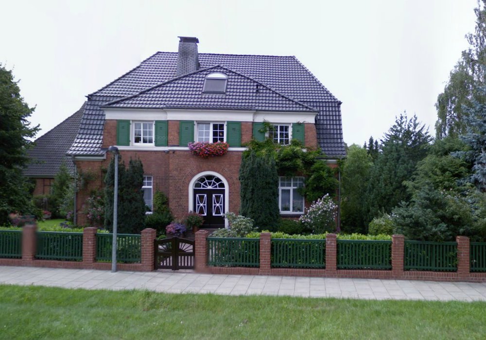 Hof Solte von der Grambker Heerstraße gesehen. / Foto: Google