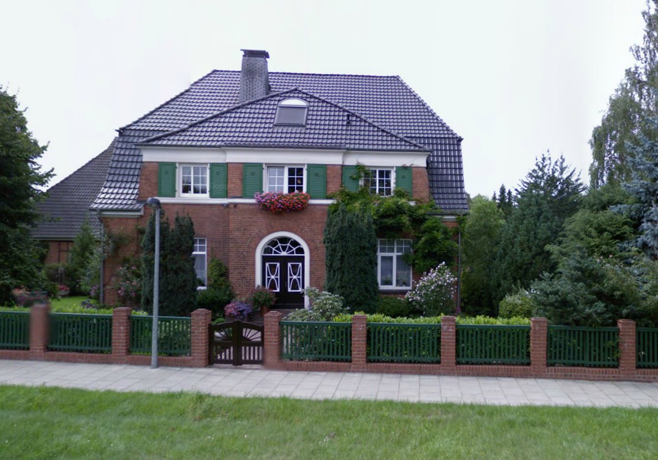Hof Solte von der Grambker Heerstraße gesehen. / Foto: Google