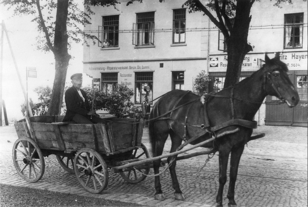 Oslebshauser Heerstraße 279 / Ecke Wiehenstraße / Reparaturwerkstatt "Fritz Hayen"