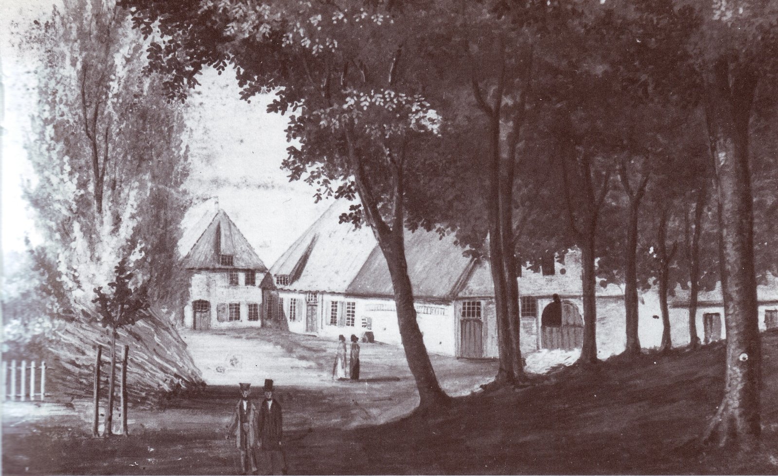Hof des Ritterhauses Marßel