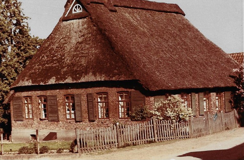 Niederbüren 4 (Hof Lübbers) von der Deichseite / © Foto: Bernhard Meier