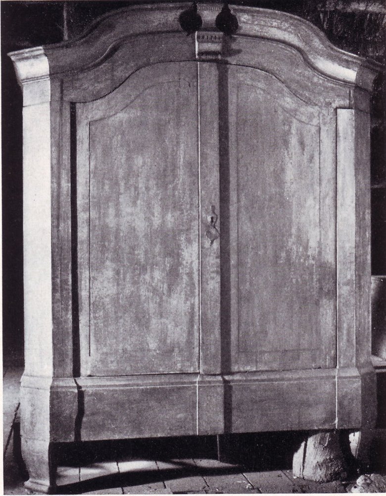 Dielenschrank, Mitte 18. Jh. aus dem Hause Osterort, Mittelsbüren 3 Mittelsbüren 8
