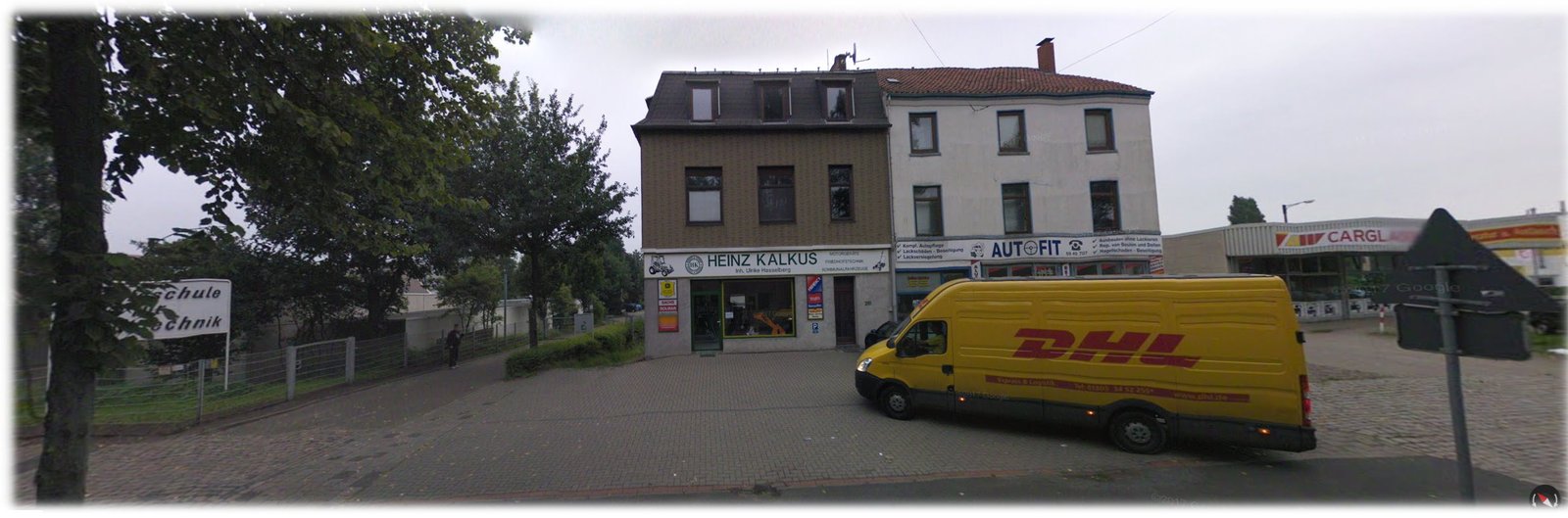 Oslebshauser Heerstraße 279 heute / Gleiches Haus aber andere Transportmöglichkeiten
