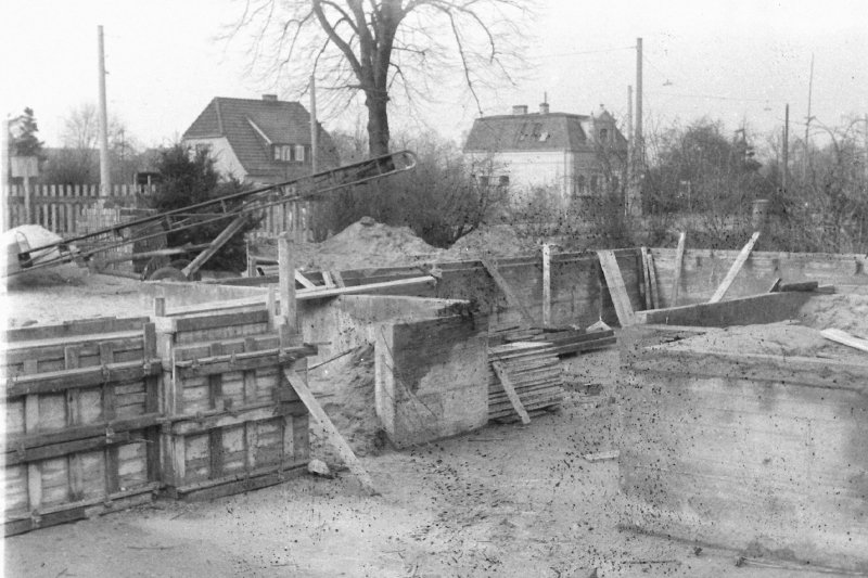 1961 / 1962 Bau des Ortsamtsgebäudes