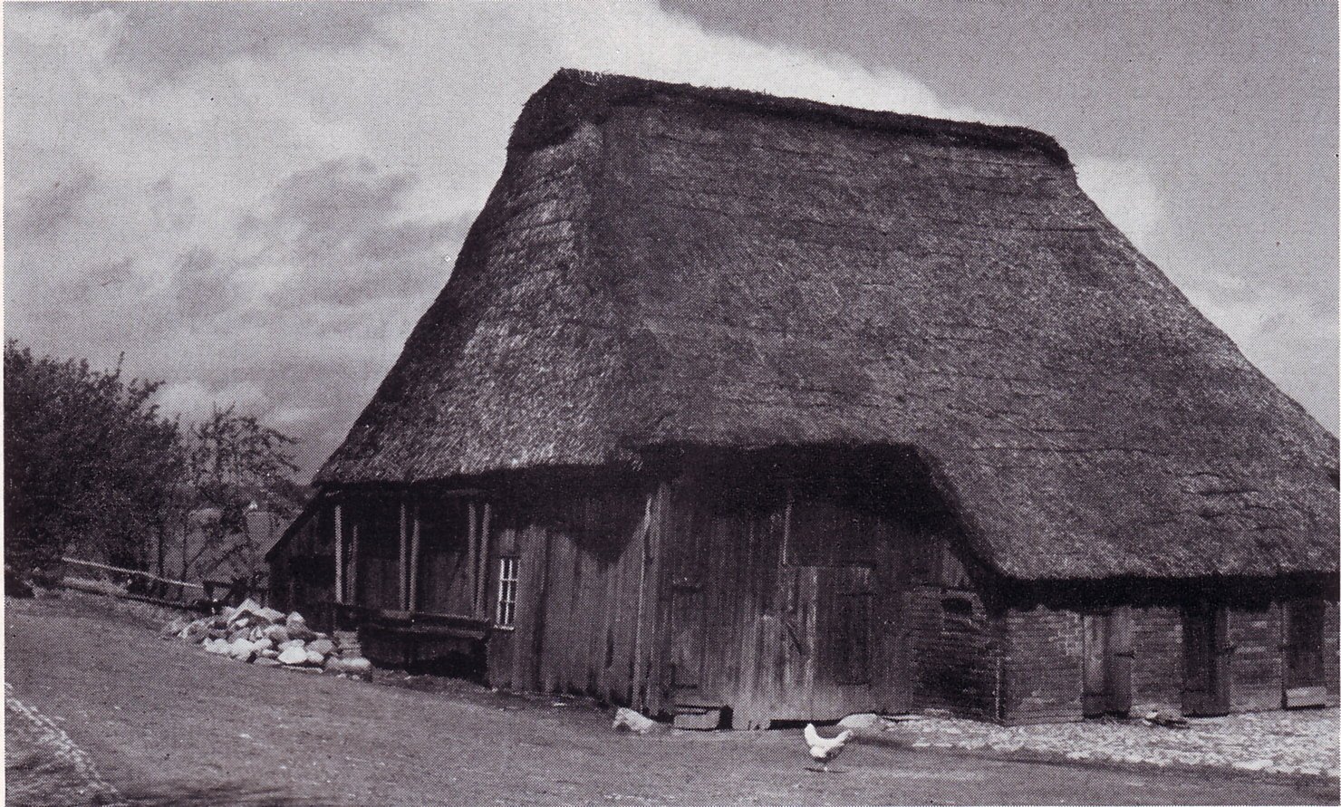 Die Ankerbalkenscheune des Hofes Niederbüren 9