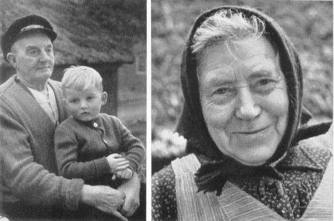 Letzte Bewohner von Hs 4: Baggerkapitän Hermann Lübbers und Catharina Lübbers, geb. Heidmann