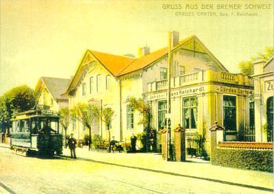 Gärdens Garten in Burg - 1910