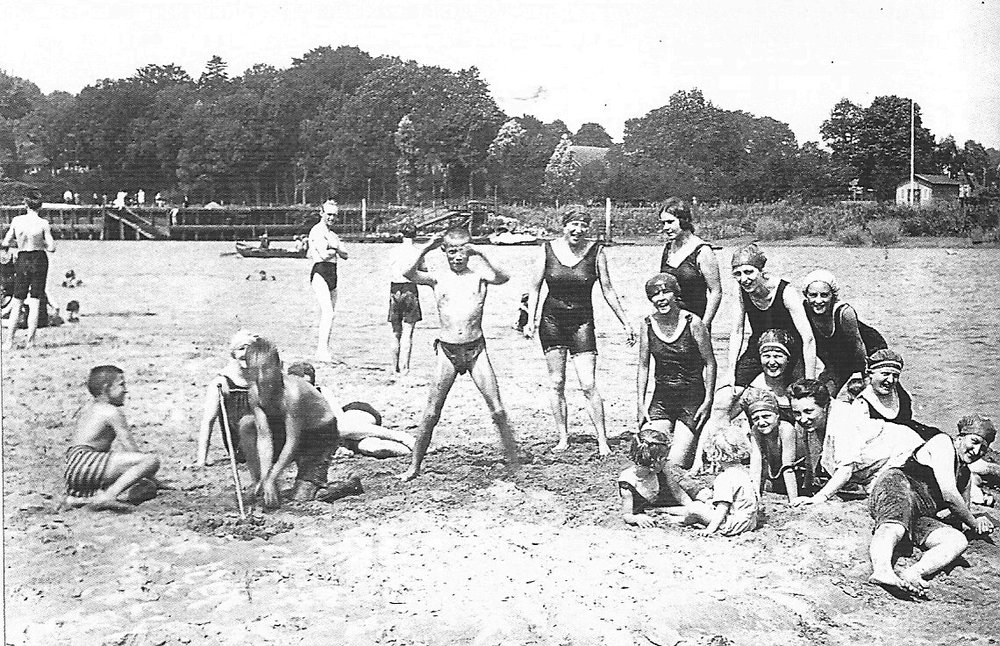 Lesumer Sandbank um 1930