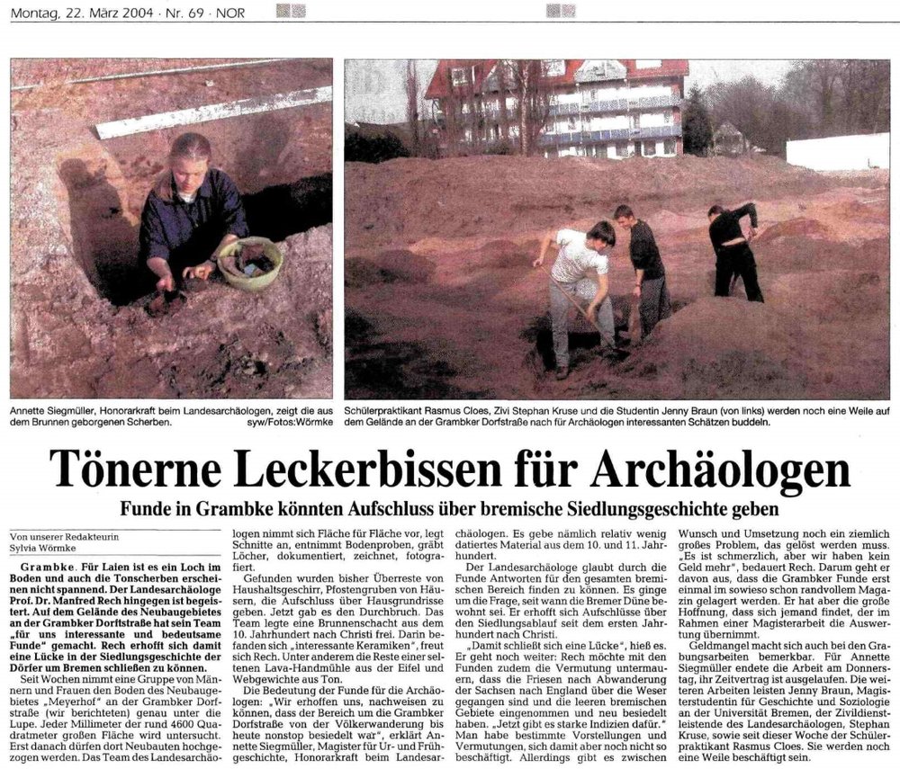 Die Norddeutsche vom 22.3.2004