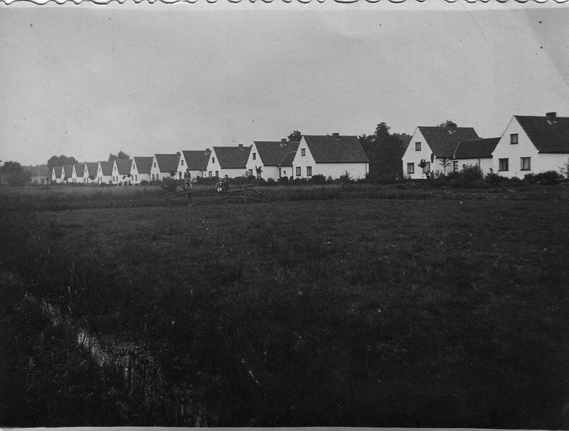 Wummestraße mit "Neubauten" 1936