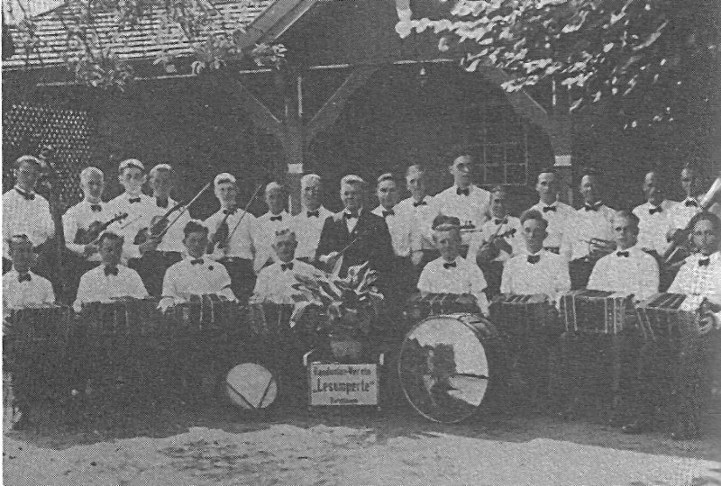 Bandonion-Verein Lesumperle im Sommergarten Hotel Stadt London