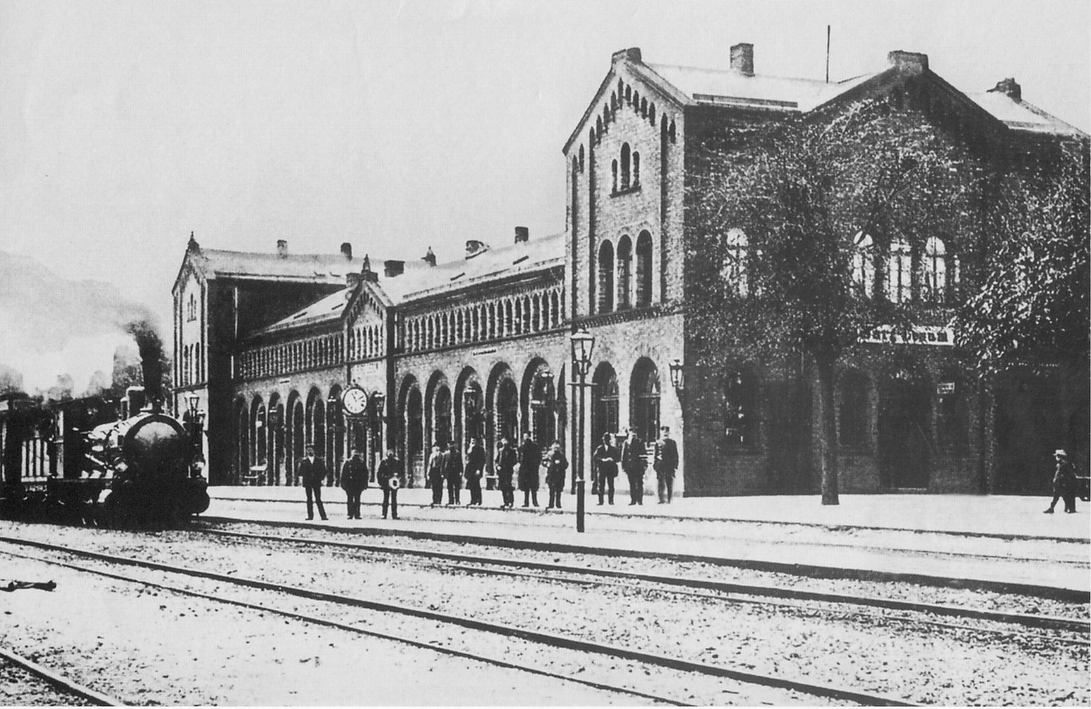 Burger Bahnhof um 1915