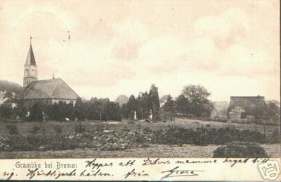 Grambker Kirche ca. 1914