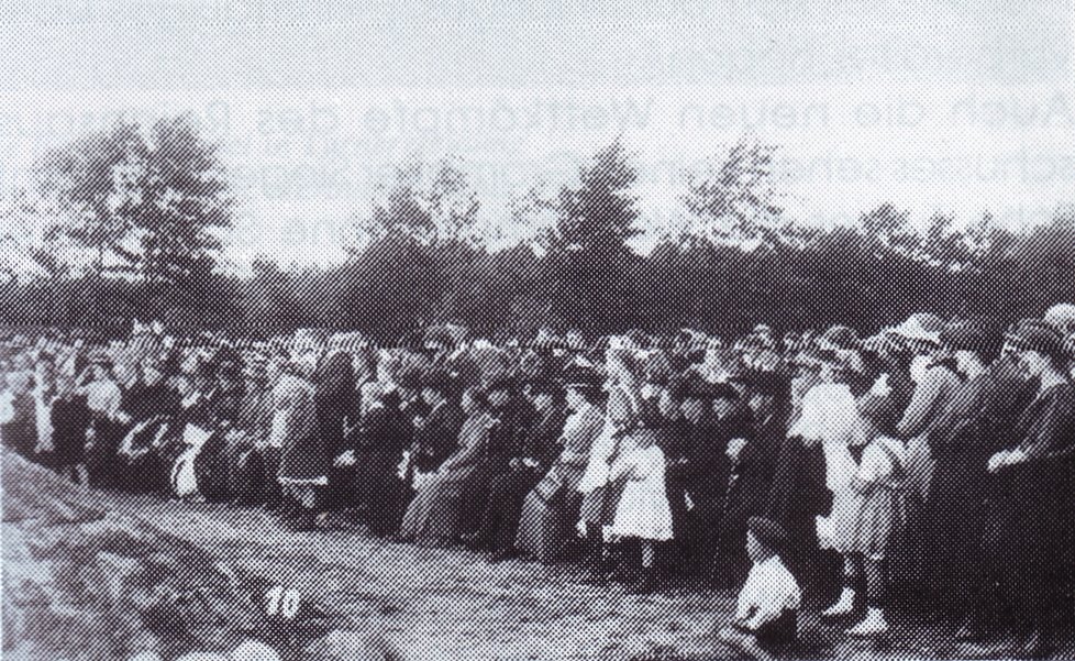 Denkmal - Einweihung am 24.7.1921